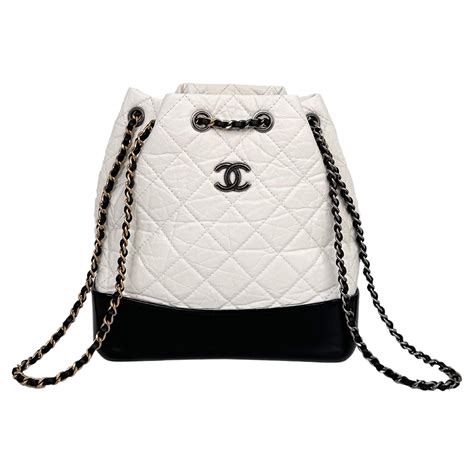 chanel white luggage|Chanel gabrielle backpack price 2020.